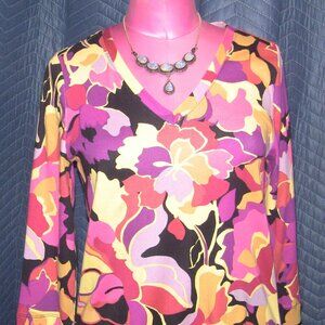 Chico's Multi-Coloured Top - Chico's size 0 Reg size XS/4